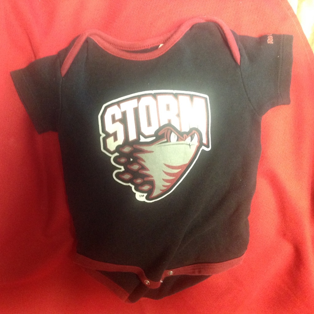 Guelph Storm onesie